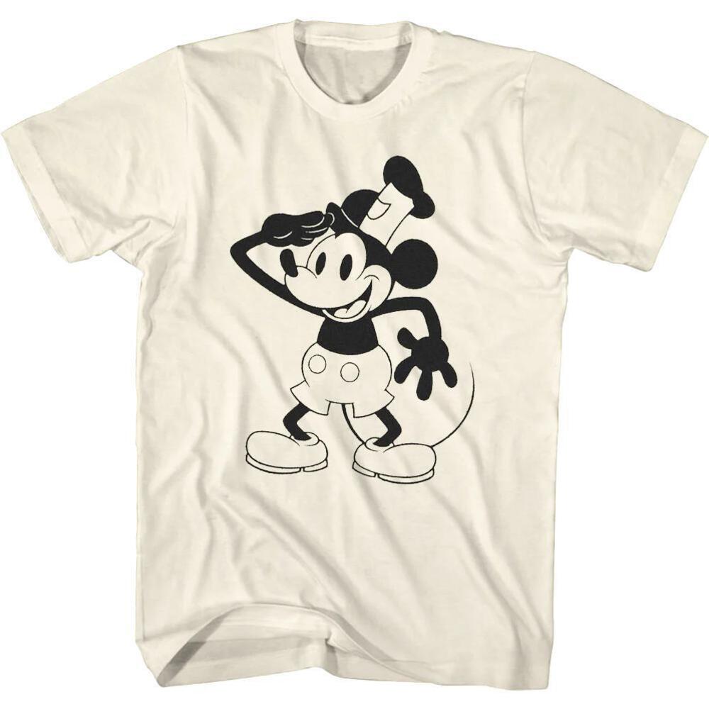 Steamboat Willie Salute Disney Tshirt - Picture 1 of 4